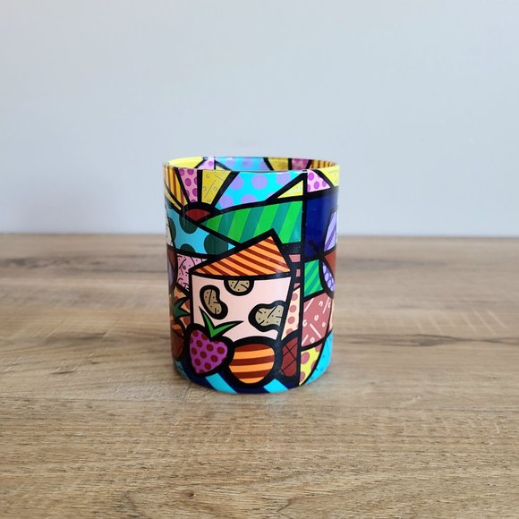 Romero Britto glass. - Picture 3 of 6